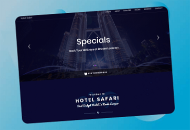 Safari Hotel Website